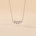 Collier Argent Blanc Winter Sweetness Oxyde De Zirconium - Colliers fantaisie Femme | Histoire d’Or