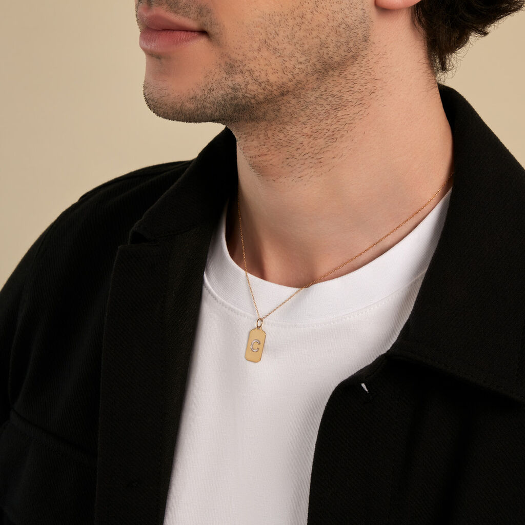 Pendentif Ingram Or Jaune - F&ecirc;te des p&egrave;res Homme | Histoire d&rsquo;Or