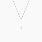 Collier Bormana Argent Blanc Oxyde De Zirconium - Colliers fantaisie Femme | Histoire d&rsquo;Or