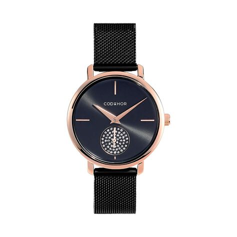 Montre Codhor Amele Noir - Montres Femme | Histoire d’Or