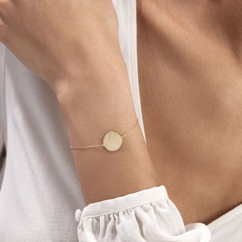 Bracelet Cobeia Maille Forçat Or Jaune - Bracelets Naissance Enfant | Histoire d’Or