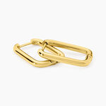 Cr&eacute;oles Figari Acier Jaune - 10 mm - Boucles d'oreilles cr&eacute;oles Femme | Histoire d&rsquo;Or