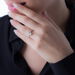 Bague Solitaire Oval Or Blanc Oxyde De Zirconium - Bagues solitaires Femme | Histoire d’Or