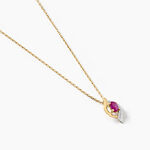 Collier Lydia Or Jaune Rubis - Colliers Femme | Histoire d&rsquo;Or