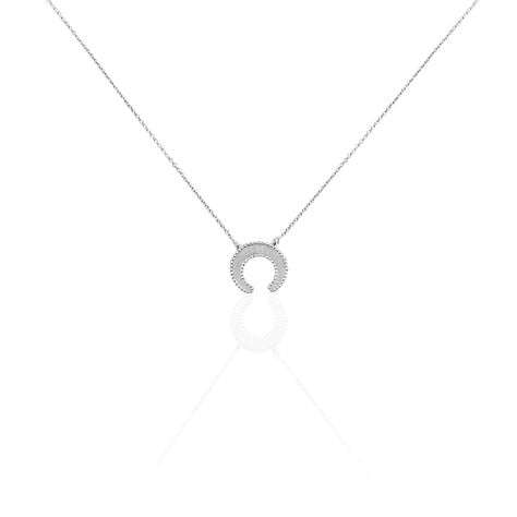 Collier Vaea Argent Blanc - Colliers fantaisie Femme | Histoire d&rsquo;Or