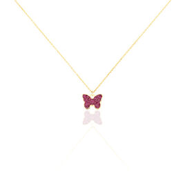 Collier Solena Papillon Or Jaune - Colliers Enfant | Histoire d’Or