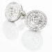 Boucles D'oreilles Puces Fidjy Argent Blanc Oxyde De Zirconium - Boucles d'oreilles fantaisie Femme | Histoire d’Or