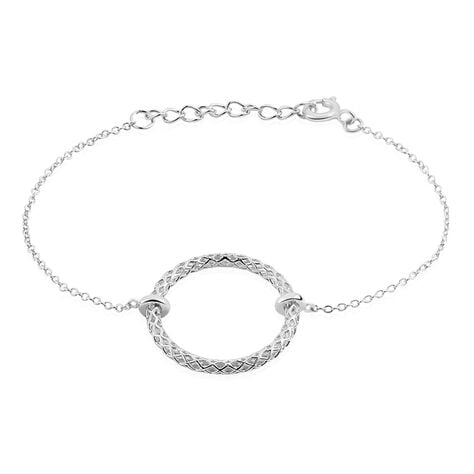 Bracelet Sowa Argent Blanc Oxyde De Zirconium - Bracelets Femme | Histoire d&rsquo;Or