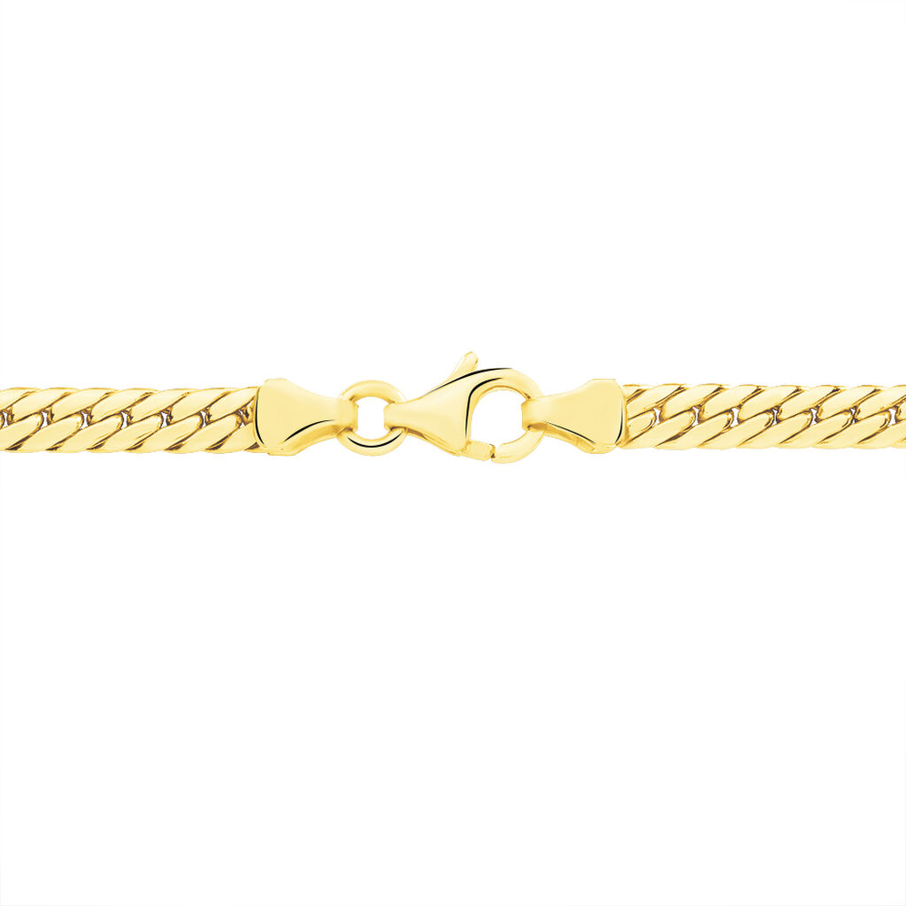 Collier Doline Maille Anglaise Or Jaune - Chaines Femme | Histoire d’Or