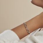 Bracelet Yutan Argent Blanc - Bracelets Femme | Histoire d&rsquo;Or