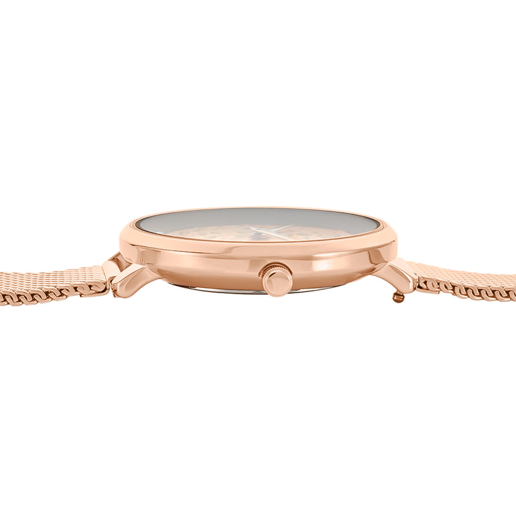 Montre Pierre Lannier Eolia Doré Rose - Montres Femme | Histoire d’Or
