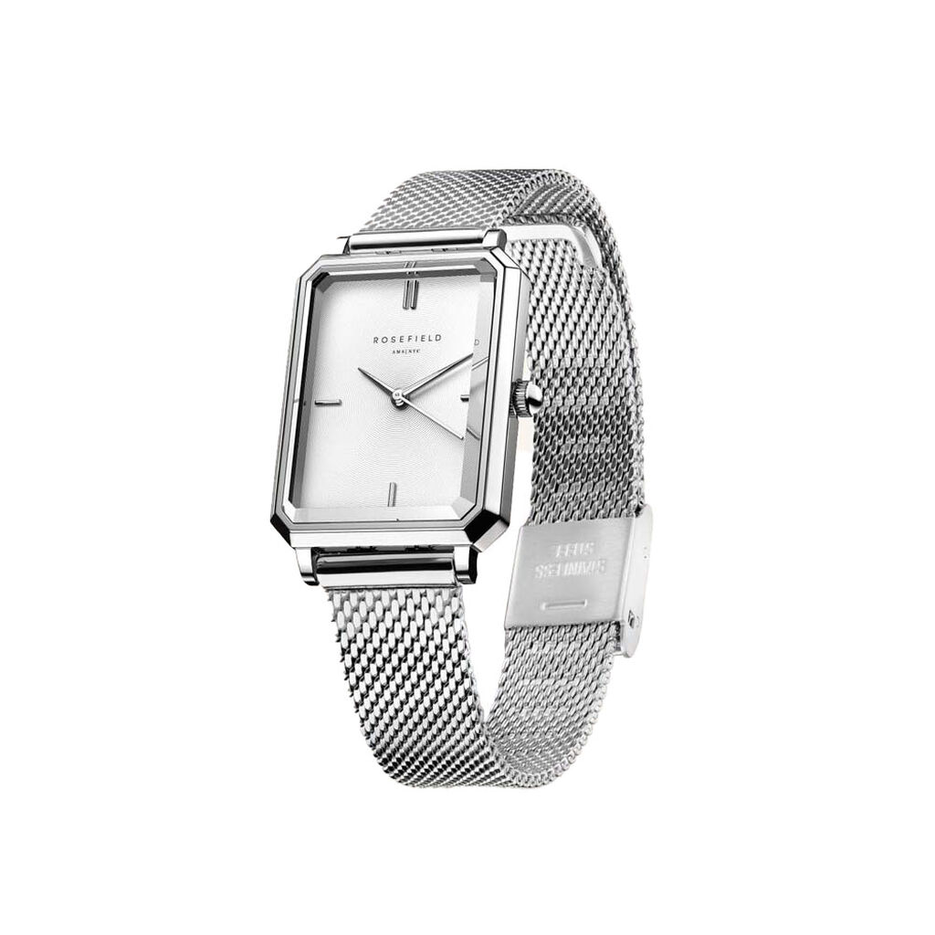 Montre Rosefield Octagon Xs Blanc - Id&eacute;es cadeaux Femme | Histoire d&rsquo;Or