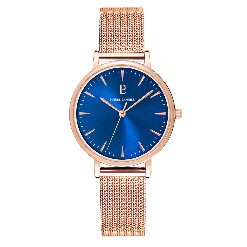 Montre Pierre Lannier Week End Symphony Bleu - Montres Femme | Histoire d’Or