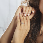 Bague Michee Argent Oxydes De Zirconium - Bagues avec pierre Femme | Histoire d&rsquo;Or