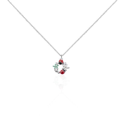 Collier Eliniane Argent Blanc Oxyde De Zirconium - Colliers fantaisie Femme | Histoire d’Or
