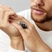 Bague Acier Gris Japeth - Bagues fantaisie Homme | Histoire d’Or