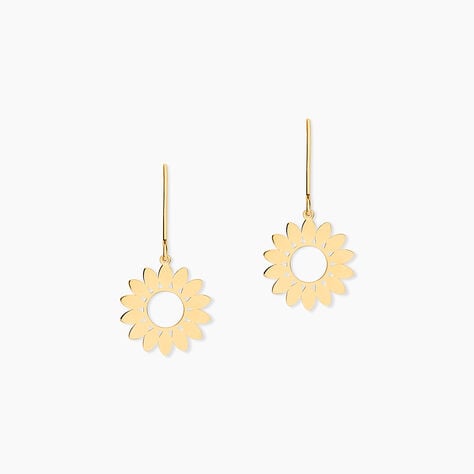 Boucles D'Oreilles Pendantes Hypatia Or Jaune - Boucles d'oreilles pendantes Femme | Histoire d’Or