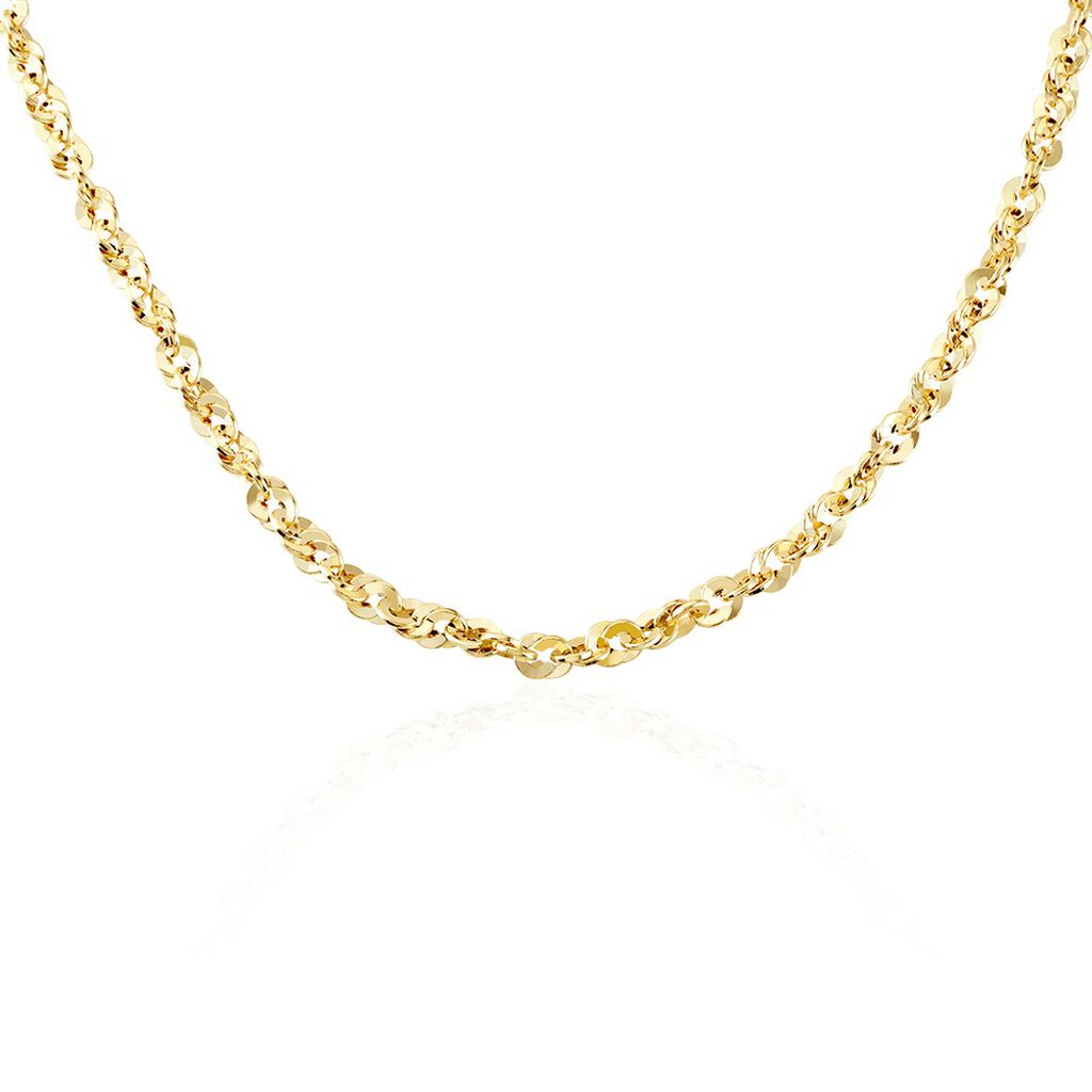 Collier Shiny Or Jaune - Chaines Femme | Histoire d&rsquo;Or