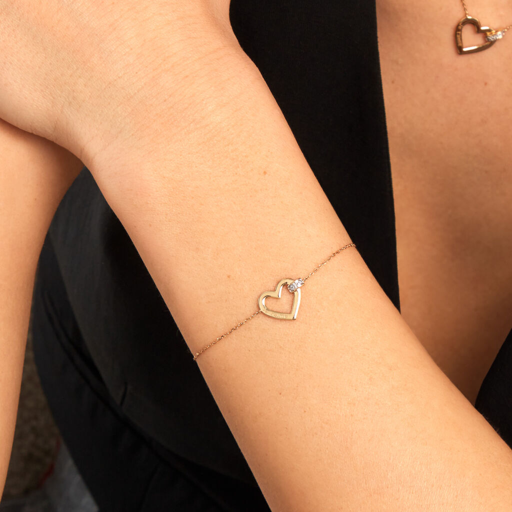 Bracelet Ruxandra Or Jaune Diamant - Bracelets Femme | Histoire d’Or