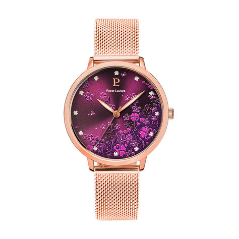 Montre Pierre Lannier Tallia Violet - Montres Femme | Histoire d’Or