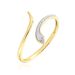 Bague Snake Or Jaune Diamant - Bagues avec pierre Femme | Histoire d’Or