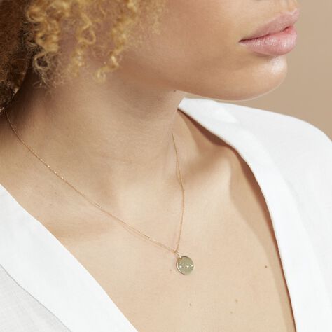 Pendentif Or Jaune Astraea Oxyde De Zirconium - Pendentifs Zodiaque Femme | Histoire d’Or
