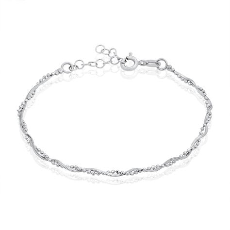 Bracelet Saman Argent Blanc - Bracelets Femme | Histoire d&rsquo;Or