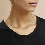Cha&icirc;ne Clementine Argent Blanc - Chaines Femme | Histoire d&rsquo;Or
