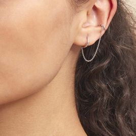 Bijou D'oreille Unitaire Argent Rhodié Hathor - Boucles d'oreilles fantaisie Femme | Histoire d’Or