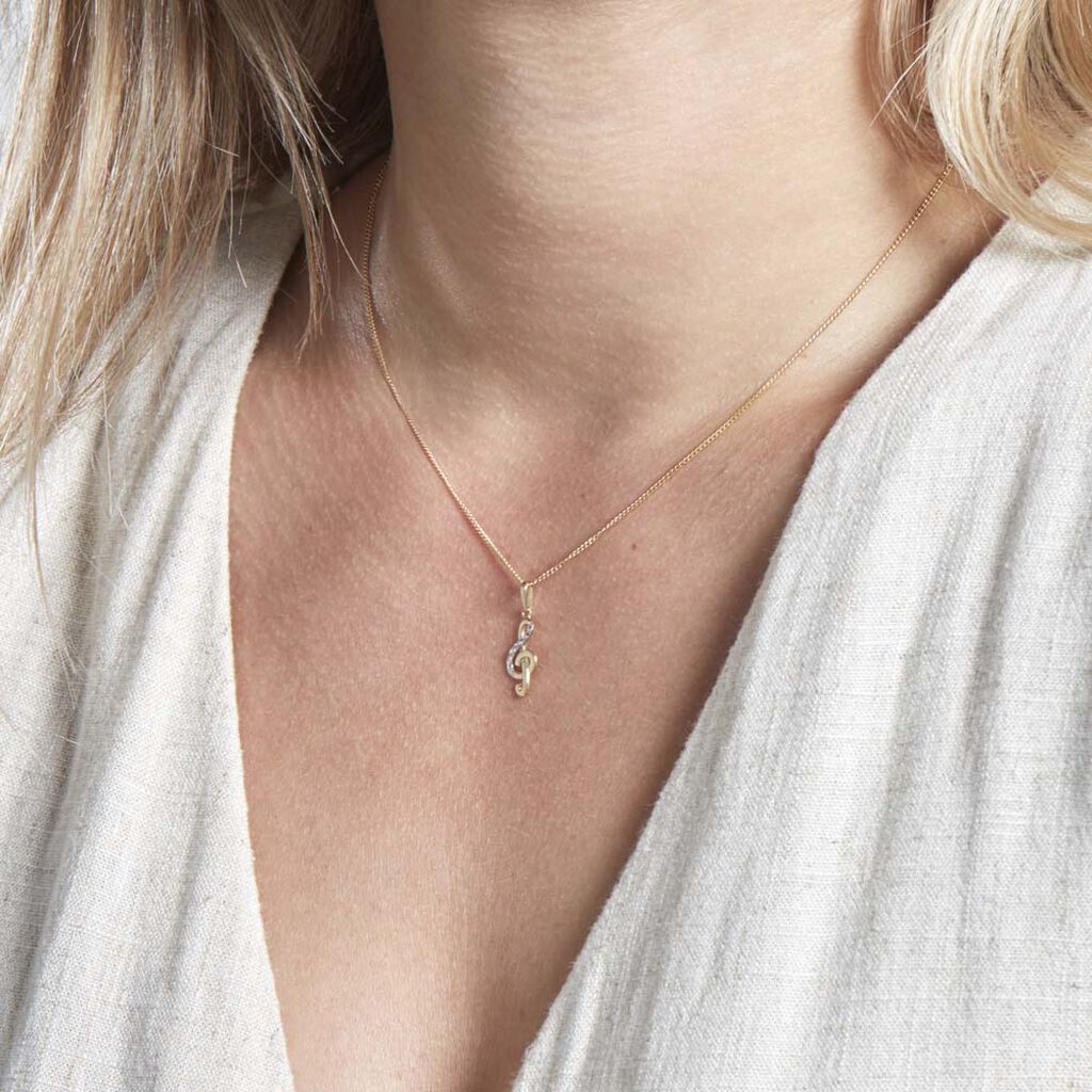 Pendentif Or Jaune Fausta - Pendentifs Femme | Histoire d’Or