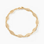Bracelet Golden Acanty Or Jaune - Bracelets cha&icirc;ne Femme | Histoire d&rsquo;Or