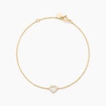 Bracelet Eufemia Or Jaune Oxyde De Zirconium - Bracelets Femme | Histoire d&rsquo;Or