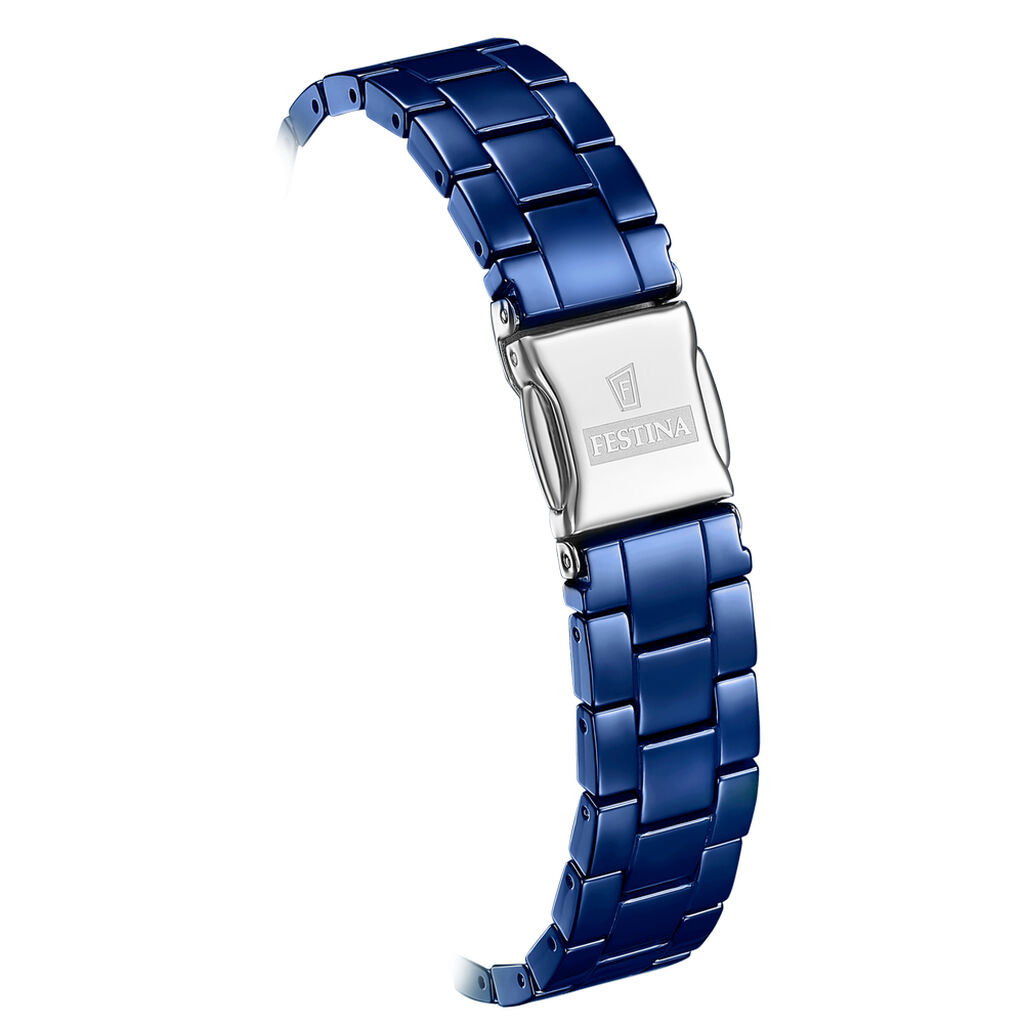 Montre Festina Ceramic 31 Bleu - F&ecirc;te des m&egrave;res Femme | Histoire d&rsquo;Or