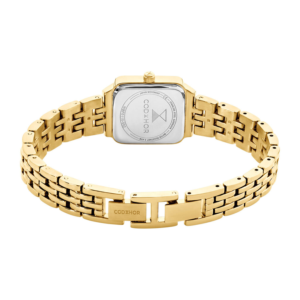 Coffret De Montre Codhor Jade Champagne - F&ecirc;te des m&egrave;res Femme | Histoire d&rsquo;Or