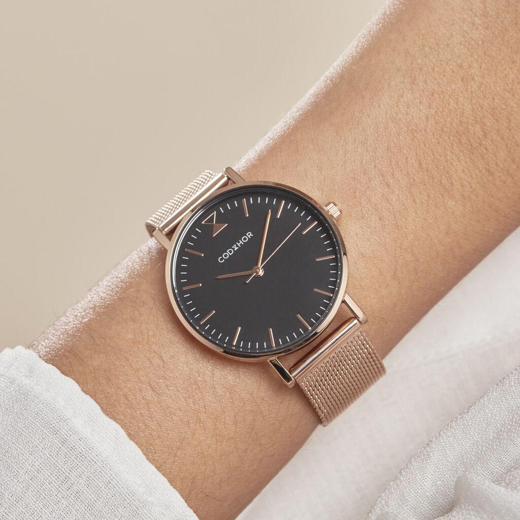 Montre Codhor Cindy Noir - Montres Femme | Histoire d’Or