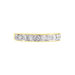 Demi-alliance Or Jaune Valentine Diamants Synthetique - Alliances Femme | Histoire d’Or