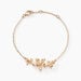 Bracelet Zinnia Plaqu&eacute; Or Jaune - Bracelets Femme | Histoire d&rsquo;Or