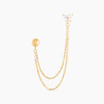 Bijou D'oreille Unitairenat Or Jaune Oxyde De Zirconium - Ear cuffs Femme | Histoire d&rsquo;Or