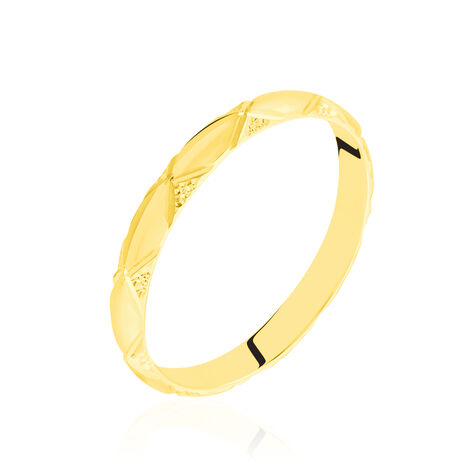 Alliance Harmonie Demi Jonc Classique Or Jaune - Alliances Famille | Histoire d’Or