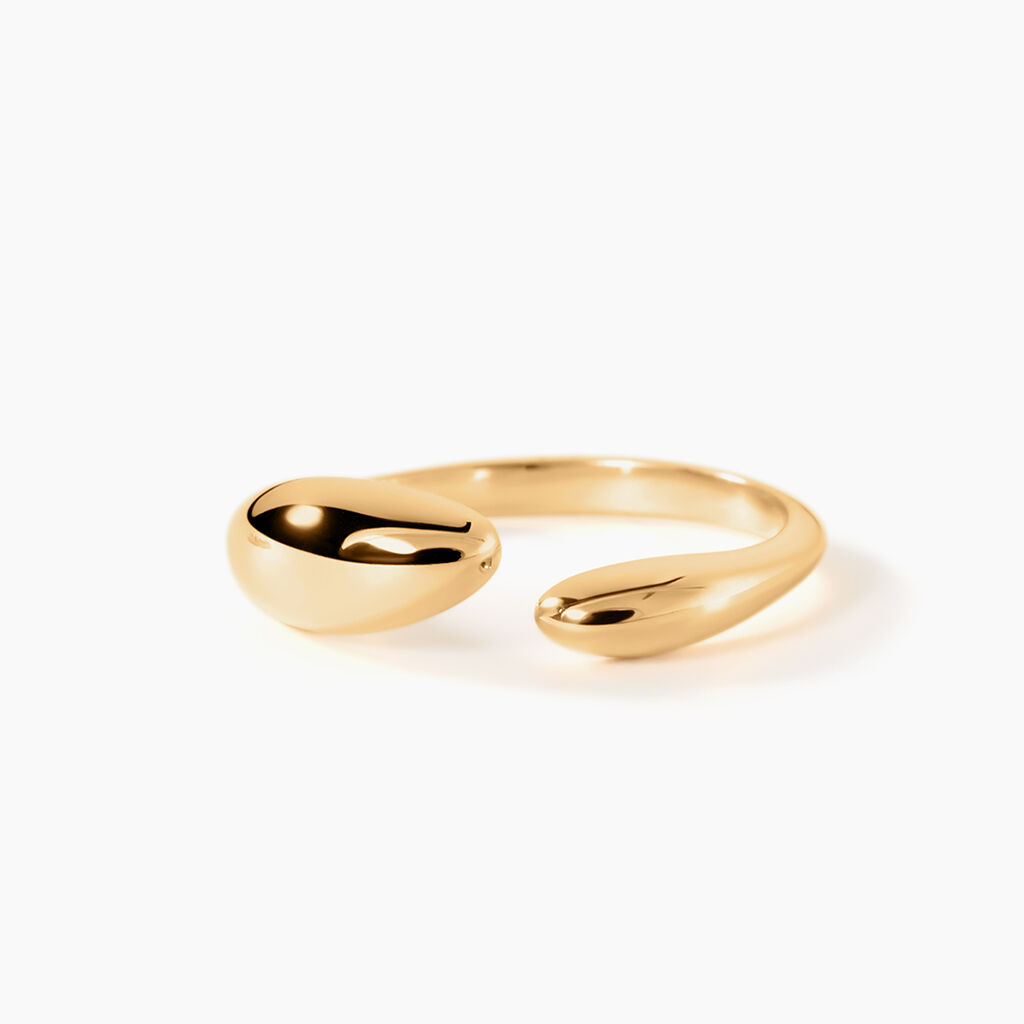 Bague Classic Bold Plaqu&eacute; Or Jaune - Bagues fantaisie Femme | Histoire d&rsquo;Or