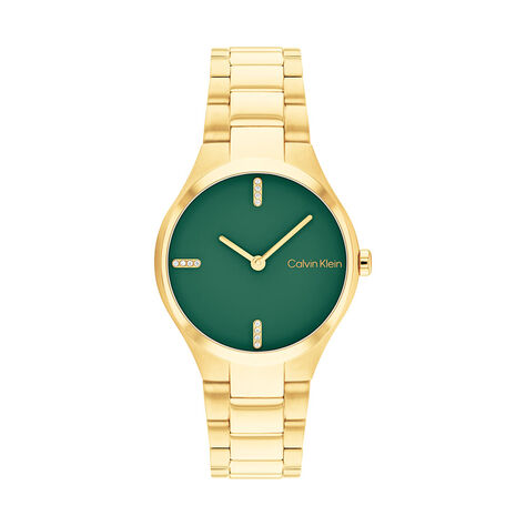 Montre Calvin Klein Admire Vert - Montres Femme | Histoire d&rsquo;Or