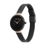 Montre Calvin Klein Minimalistic T Bar Noir - Montres Femme | Histoire d&rsquo;Or