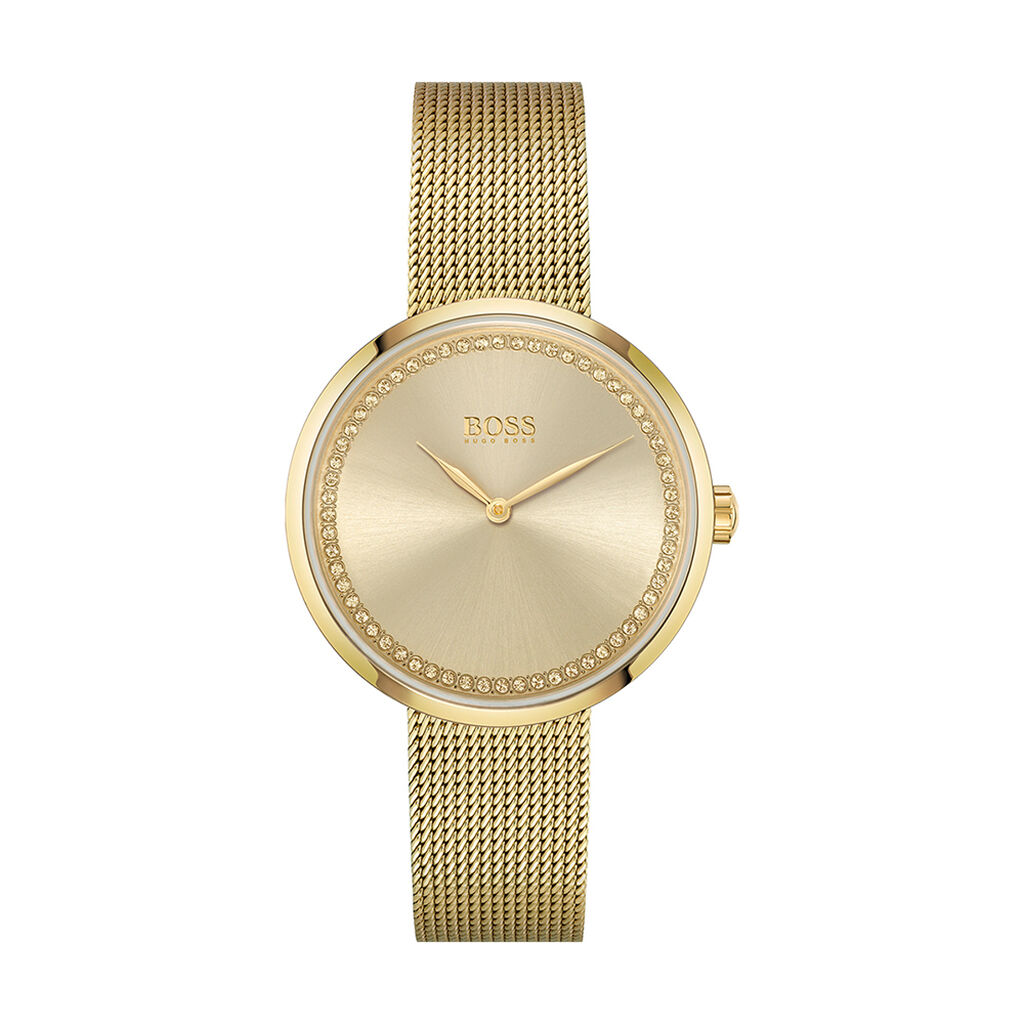Montre Boss Praise Champagne - Montres Femme | Histoire d’Or