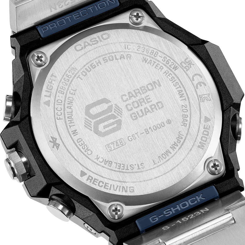 Montre G-Shock Premium Casio Gstb1000 Bleu - Montres Homme | Histoire d&rsquo;Or