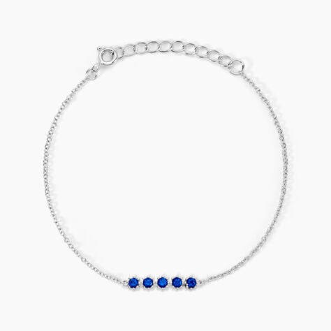 Bracelet Karrie Argent Blanc Oxyde De Zirconium - Bracelets Femme | Histoire d&rsquo;Or