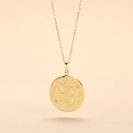 Collier Astro Plaqu&eacute; Or - Colliers Femme | Histoire d&rsquo;Or