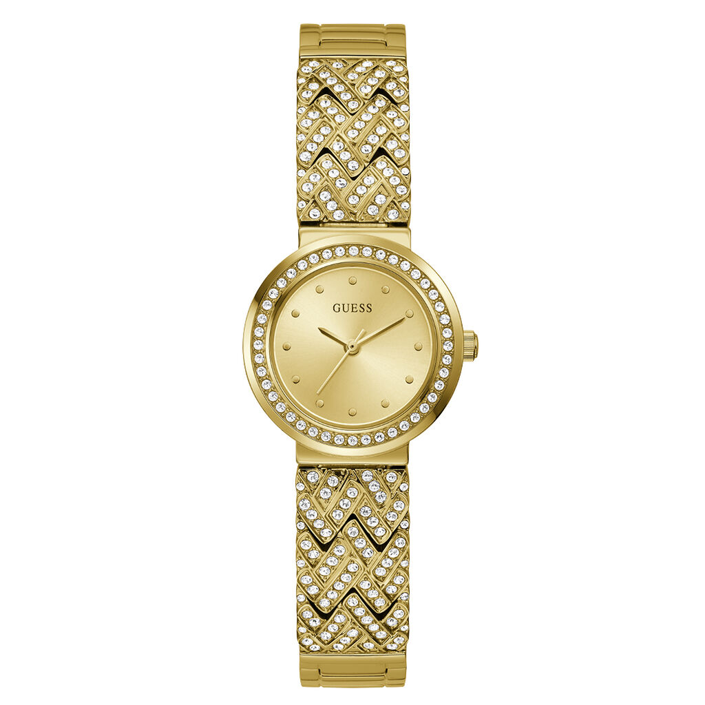 Montre Guess Treasure Champagne - Montres Femme | Histoire d&rsquo;Or