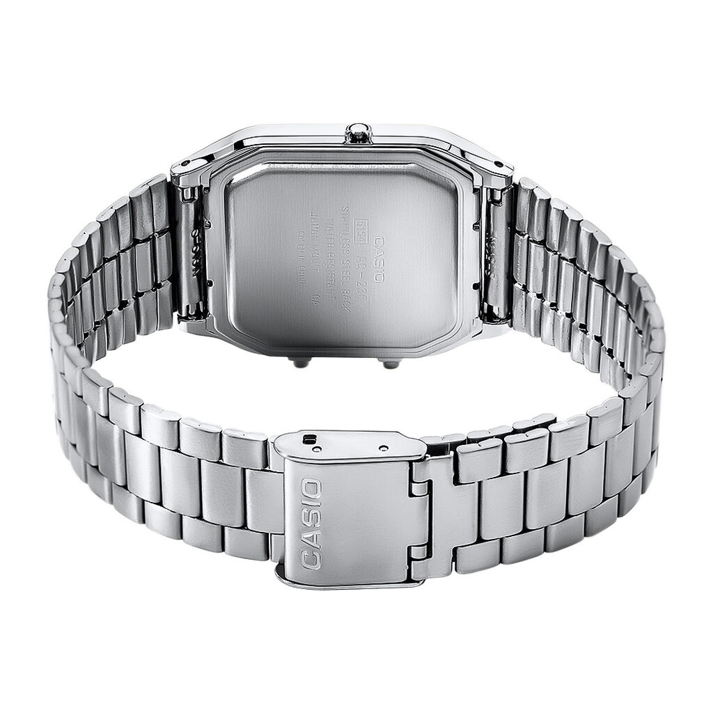Montre Casio Collection Vintage Edgy Noir - Id&eacute;es cadeaux Unisex | Histoire d&rsquo;Or