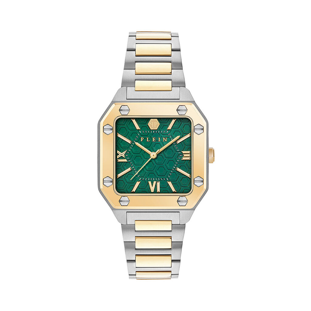 Montre Philipp Plein Rock Couture Vert - Montres Femme | Histoire d&rsquo;Or