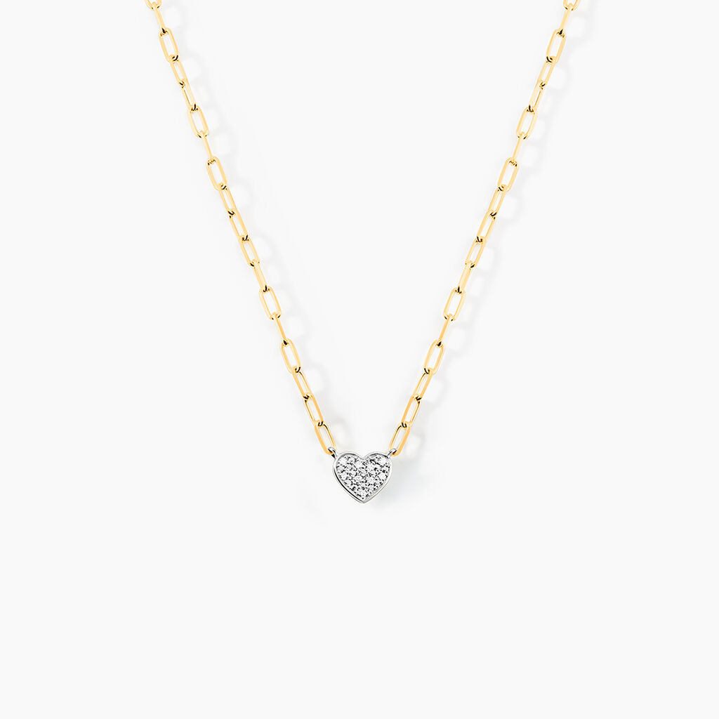 Collier Loved One Or Jaune Diamant - Colliers Femme | Histoire d’Or